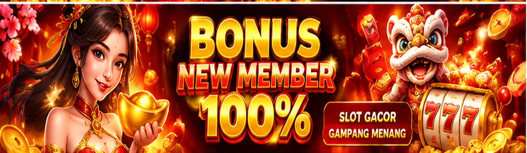 SLOT GACOR BONUS NEW MEMBER 100%
